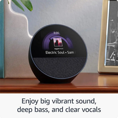 Amazon Echo Spot 2024 Despertador Inteligente Color