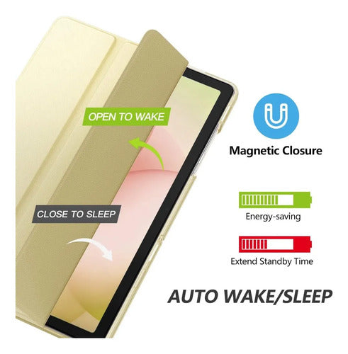 Funda Para Samsung Galaxy Tab A11 Plus/a9 Plus 11 Dorado