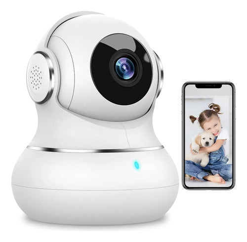 Litokam 360 Panoramic 2k Cámara De Seguridad Interior Blanco