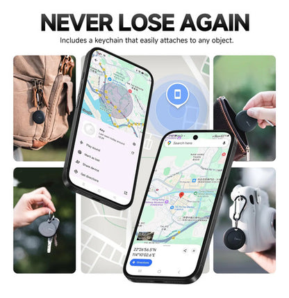 Mitag - Localizador Bluetooth Preciso Para Android Negro, 4 Unidades