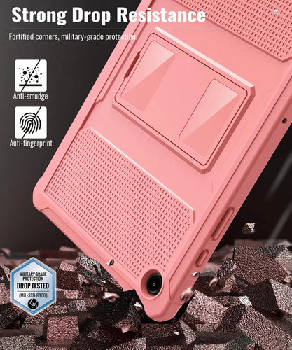 Funda Para Galaxy Tab A9 Plus 11-inch 2023, Negra Rosa