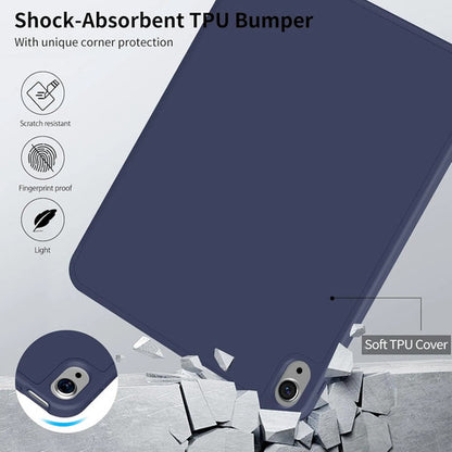 Funda Para iPad (a16) 11th Gen 2025 Y iPad 10th Azul Marino