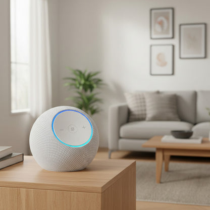 Amazon Echo Dot Max, Altavoz Alexa Con Sonido Envolvente Blanco