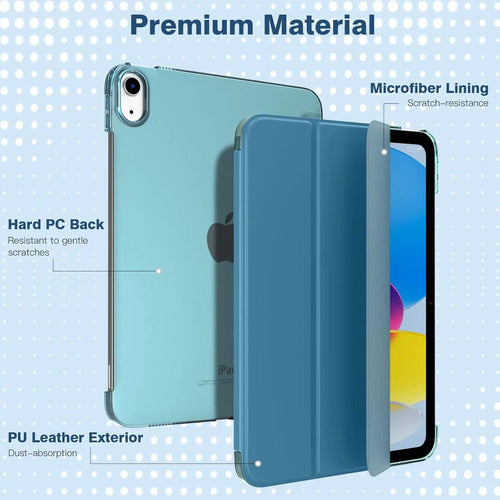 Funda Timovo Para iPad A16 11th Gen 2025 Turquesa