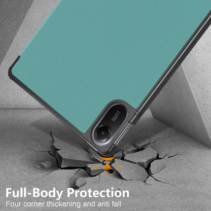 Funda Plegable Ultra-delgada De Cuero Pu Para Xiaomi Redmi Verde