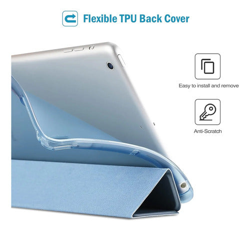 Funda Delgada Para iPad Mini Azul Claro