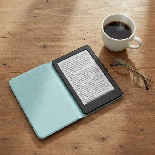 Funda Premium Para Kindle Paperwhite Verde Claro