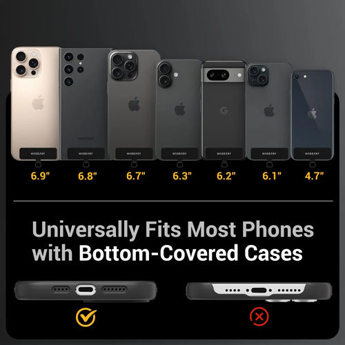 Cordón Ajustable Con Soporte Antirrobo Para iPhone