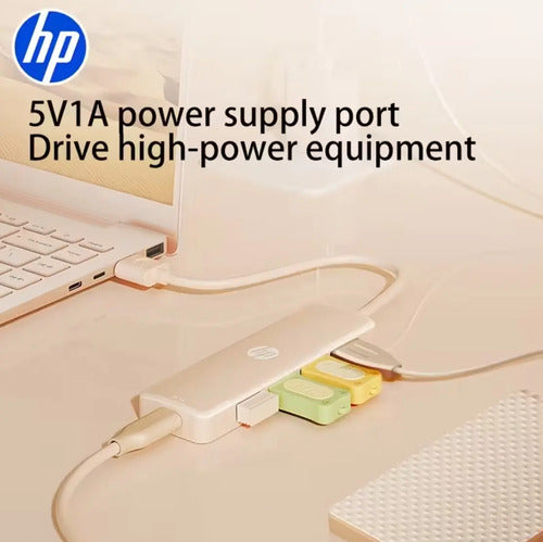 Hp Usb 5 En 1 El Hub Para Dispositivos Móviles Negro