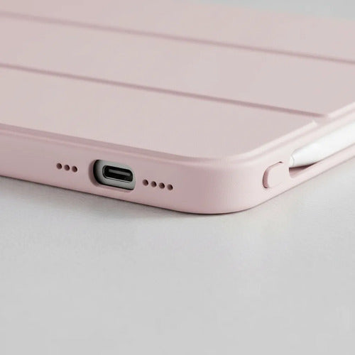 Funda De Silicona Para iPad Air Rosa Claro