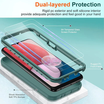 Funda Samsung Galaxy A13 Con Dos Protectores De Pantalla