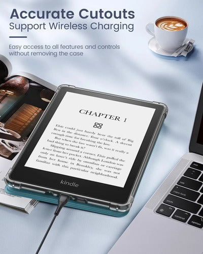 Funda Universal Para Kindles De S 6.8 Pulgadas Turquesa