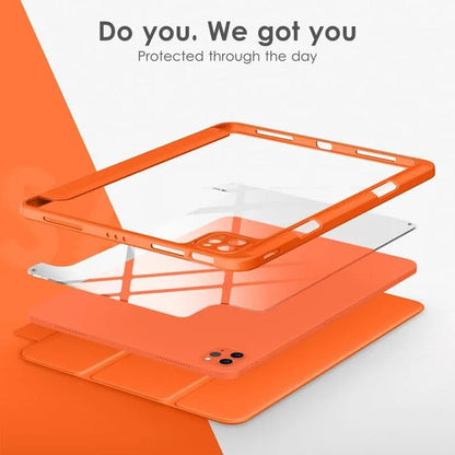 Funda iPad Air 11 2024/2025 Y iPad Pro 11'' (4ta/3ra Gen) Naranja