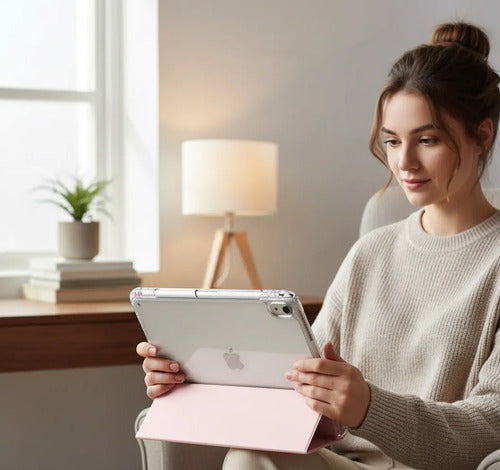 Funda Para iPad - 11th Gen Rosa Pálido