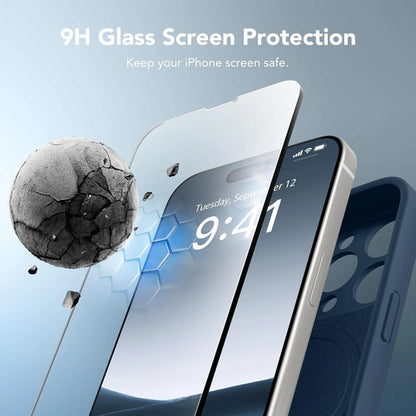 Funda Magnética Para iPhone 14 Pro Azul Oscuro