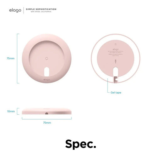 Pad De Carga Compatible Con Magsafe, iPhone Y Airpod Elago