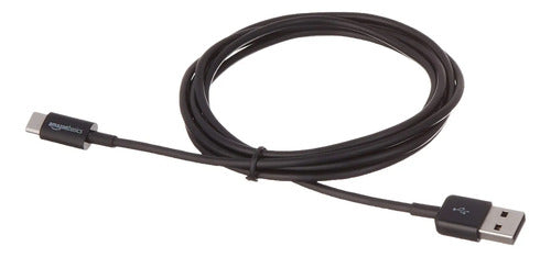 Cable De Transferencia Y Carga Usb-c A Usb-a 2.0, 1.8m Negro