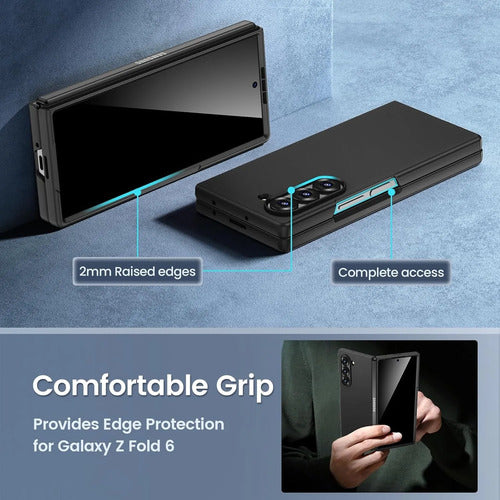 Funda Para Samsung Galaxy Z Fold 6 Negro