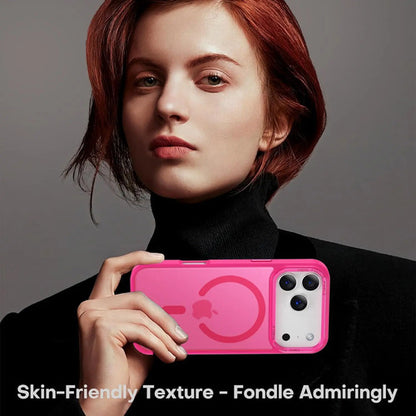 Funda Magnética Para iPhone 17 Pro Rosa