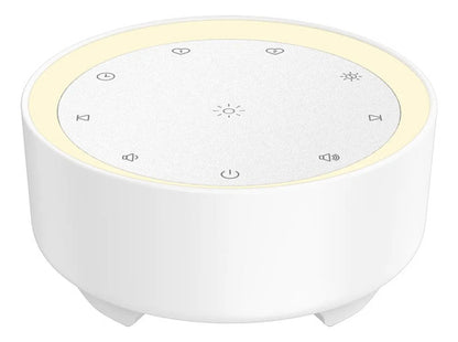 Máquina De Sonido Y Luz Nocturna Kipcush Para Adultos Y Bebe Blanco