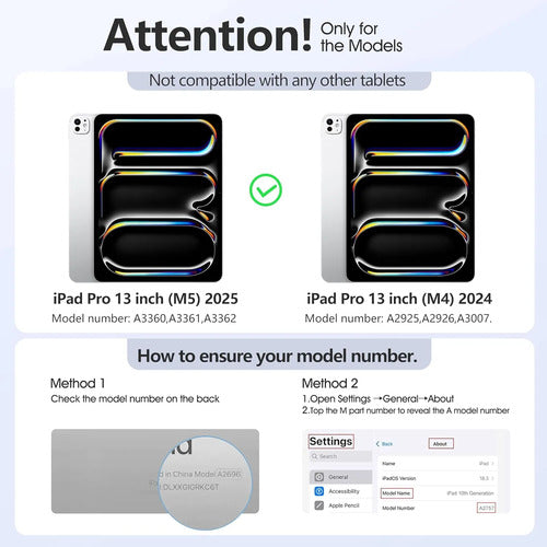 Funda iPad Pro Trasera Translúcida Con Soporte Tríptico Gris