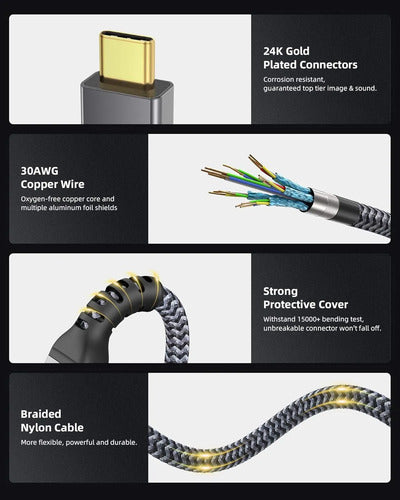 Cable Thunderbolt - 3 Metros