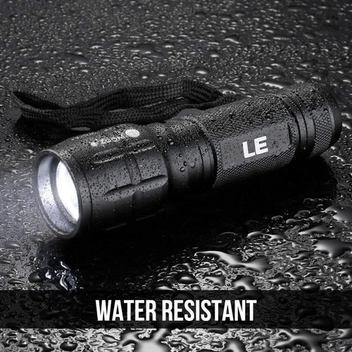 Linterna Led Ever Luminosidad Blanco Negro