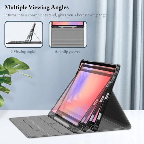 Funda Con Teclado Para Samsung Galaxy Tab S Negro