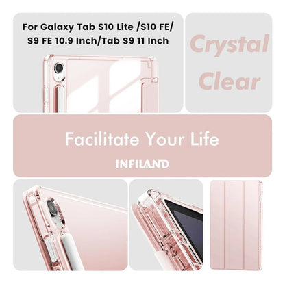 Funda Para Samsung Galaxy Tab S10 Lite/s10 Fe/s9 Rosa