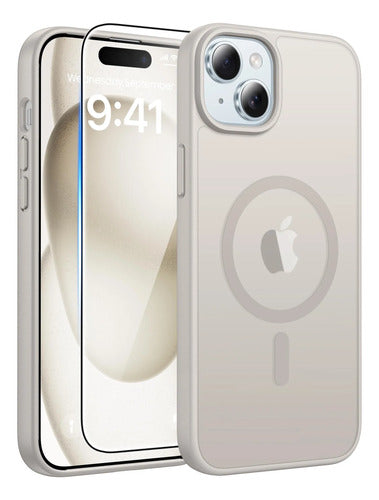 Funda Para iPhone 15, 14 Y 13 Blanco