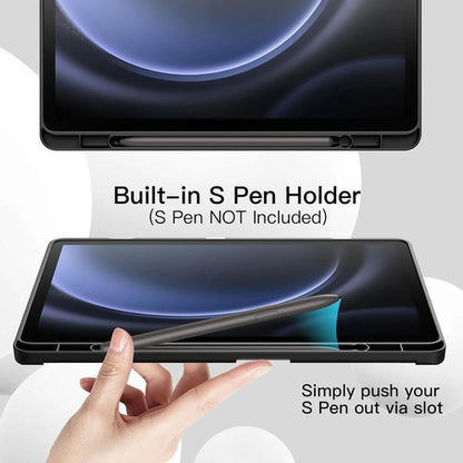 Funda Para Samsung Galaxy Tab S10 Lite / S10 Fe Negro Lisa