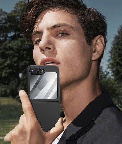 Funda Para Samsung Galaxy Z Flip 6 Y 5 Negro