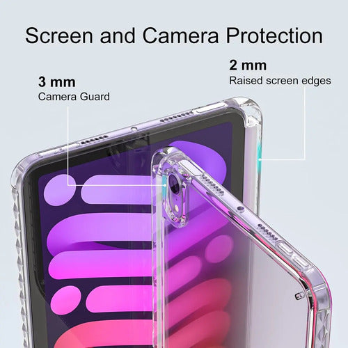 Funda Transparente Para iPad Mini 7 A17 Pro Transparente