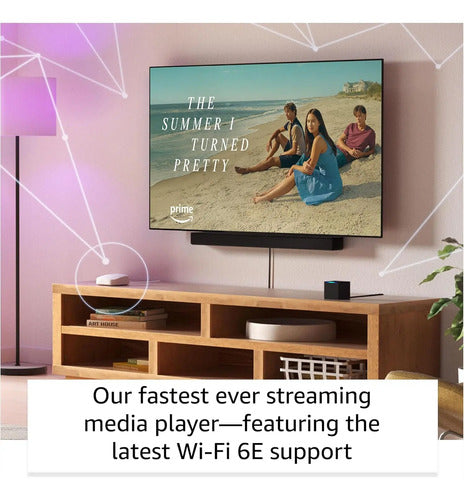 Amazon Fire Tv Cube 3ra Gen Con Alexa, Wi-fi 6e, 4k Ultra Hd