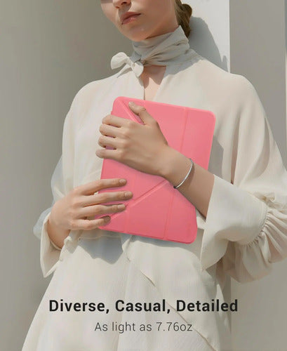 Funda Para iPad (a16) 11a Gen 11'' 2025, iPad 10a Gen Rosa Chicle