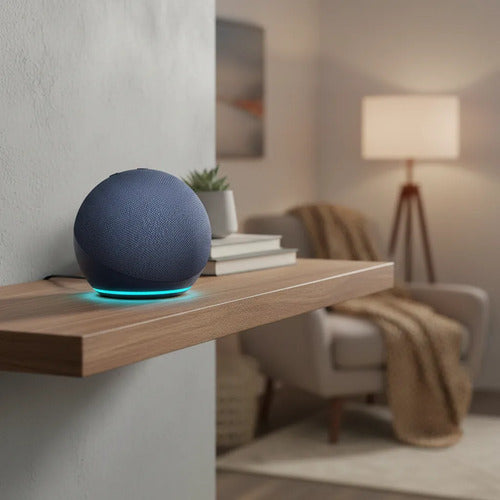 Amazon Echo Dot Con Alexa Azul Oscuro