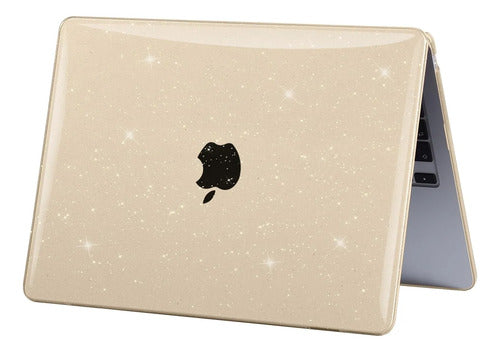 Carcasa Funda Transparente Para Macbook Air 13.6' Plateado