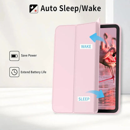 Funda Para iPad (a16) De 2022 Y 2025 11' Y 10.9' Rosa Claro