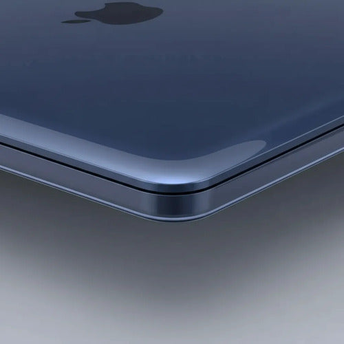 Carcasa Funda Transparente Para Macbook Air 13.6' Azul Oscuro