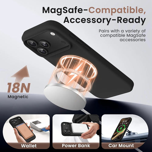 Funda Para iPhone 18 Pro Max Negro
