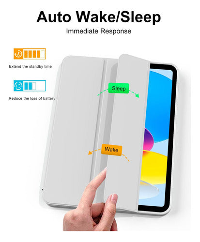 Funda Para iPad 11th/10th Gen Gris