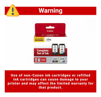 Dúo De Cartuchos De Tinta Canon Compatibles - Negro Y Color