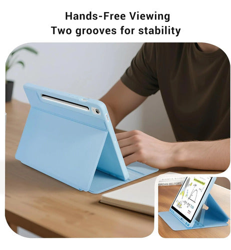 Funda Cobak Para Samsung Galaxy Tab S10 Lite / S10 Fe / S... Celeste