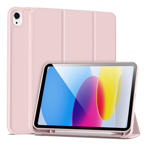 Funda Para iPad (a16) 11th Gen 2025 Y iPad 10th Rosa