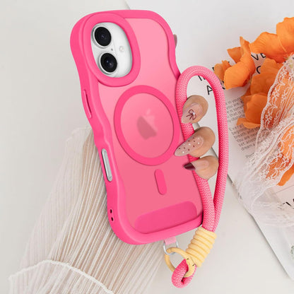 Funda Nzenguer Para iPhone Con Correa Rosa Chicle