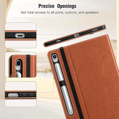 Funda Para Samsung Galaxy Tab S10 Lite/s10 Fe/s9 Fe/... Marrón