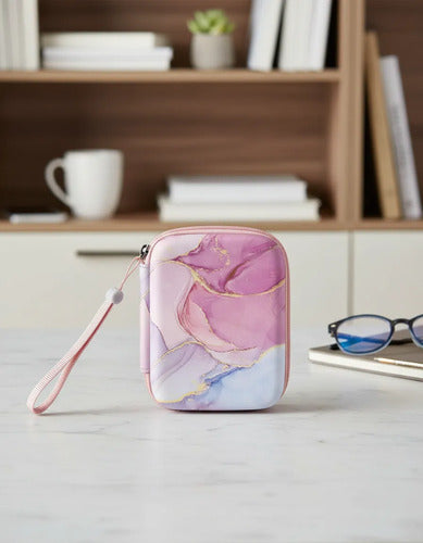 Estuche Funda Para Impresoras De Fotos Canon Ivy 2 Mini Dreamy Marble