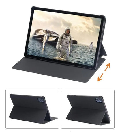 Funda De Tablet Plegable De Cuero Pu Para Chuwi HiPad Gris Oscuro