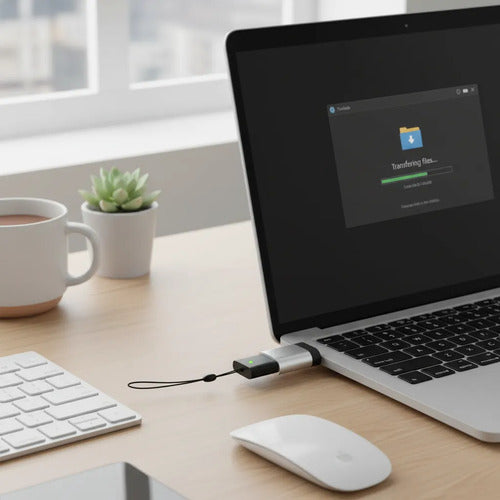 Adaptador Usb-c A Usb 3.0 Otg Gris