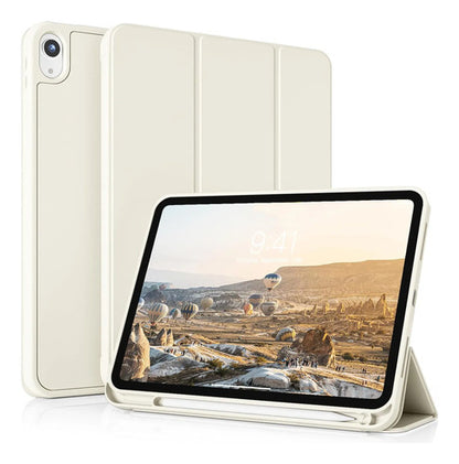 Funda Akkerds Para iPad A16 De 11a Gen Y iPad 10.9  2022 Crema